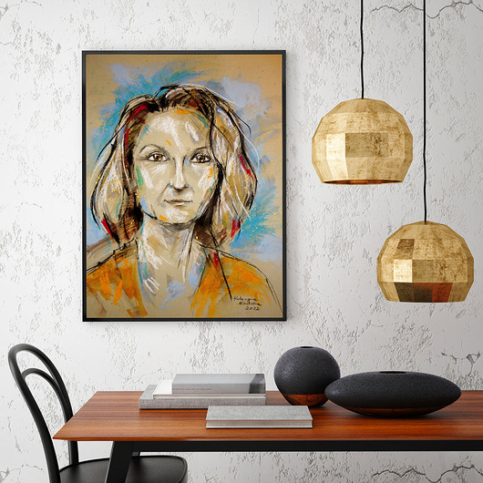 Portret na zamówienie dla Pani Hani Katarzyna Radzka