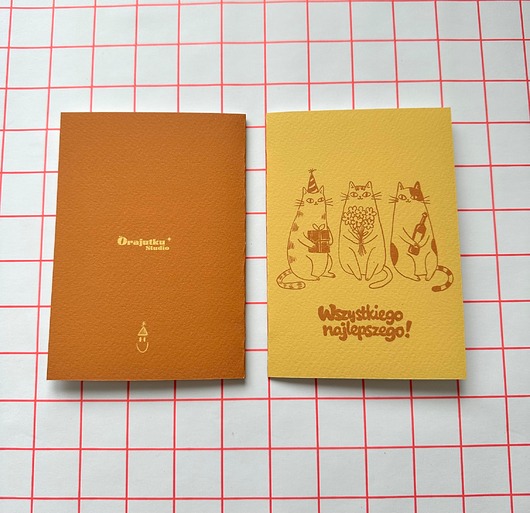 kartki okolicznościowe - wydruki Kartka urodzinowa KOTY