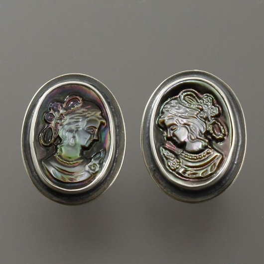 klipsy Z kameą - klipsy