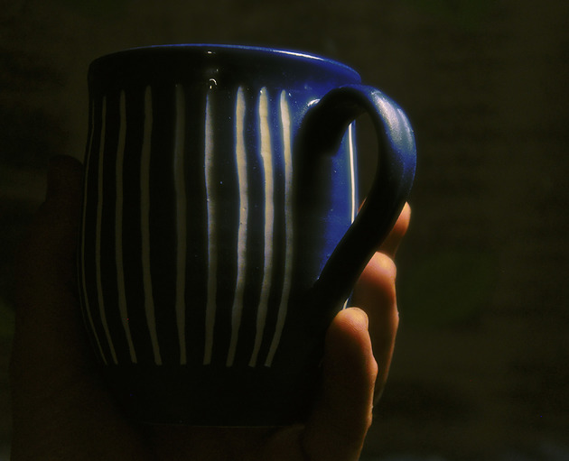 kubki Porcelanowy kubeczek "Płotek"
