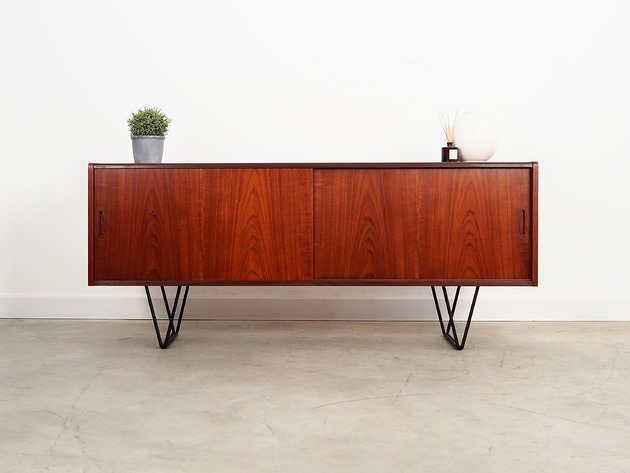 komody i szafki Sideboard tekowy, duński design, lata 70, produkcja: Dania