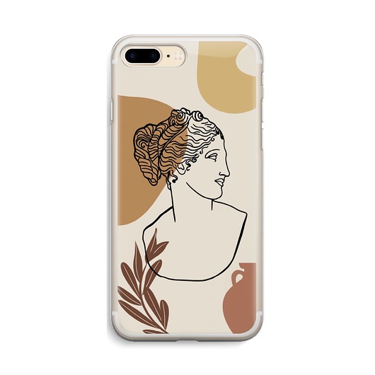 Etui Z Nadrukiem Rzeźba Sztuka Obudowa iPhone KYOUSTUFF