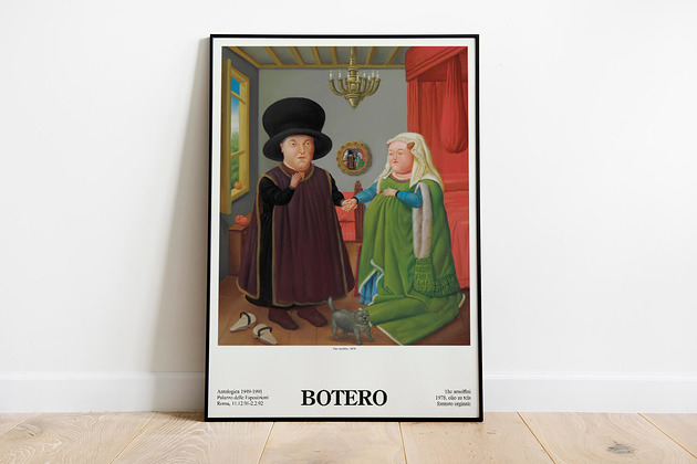 plakaty Fernando Botero - Exhibition Poster