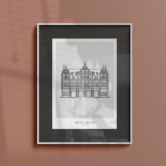 plakaty Plakat Architektura - Gdańsk - Zielona Brama
