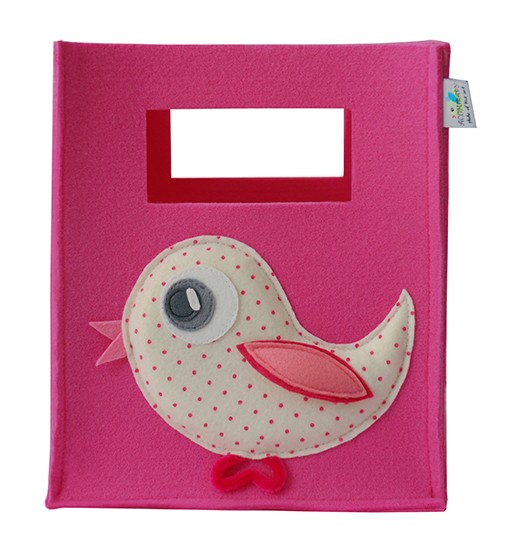 ACUMI-BOX z Ptaszkiem w kropeczki (różowe) ACUMIBABY