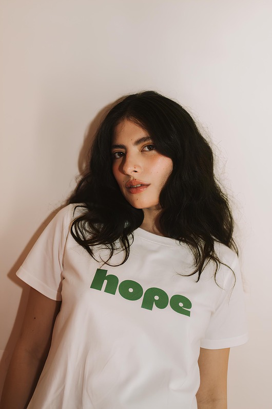 t-shirt damskie Koszulka HOPE
