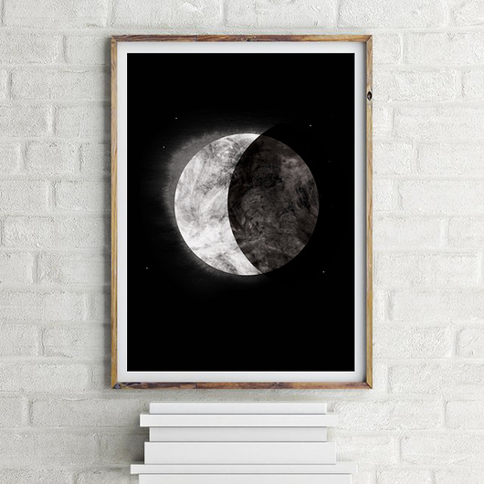 grafiki i ilustracje MOON | A3