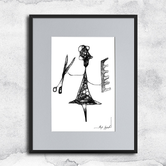 grafiki i ilustracje Autorska grafika - nr 100