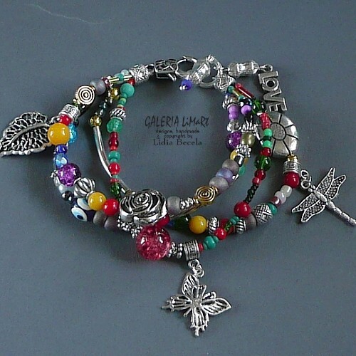 Bajecznie kolorowa. Bransoleta w stylu BOHO Galeria Limart