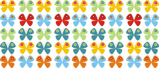 Kubek z motylkami-zamówienie Gaul Designs