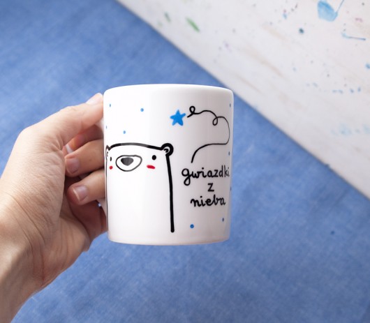 Gwiazdki z nieba! - porcelanowy kubek miamilu