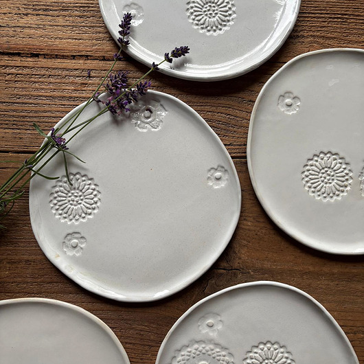 patery i talerze Talerze koronkowe