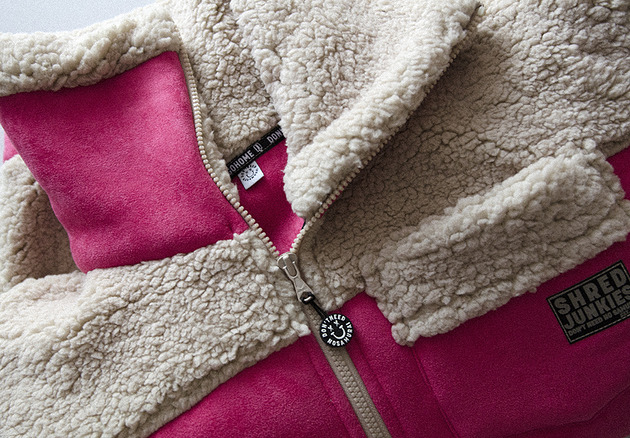 kamizelki damskie Bluza na suwak Teddy