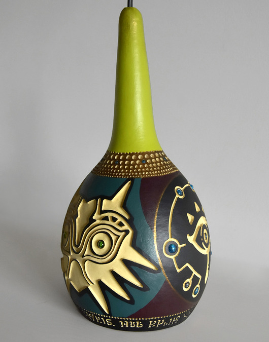 lampy wiszące Lampa z tykwy - Zelda