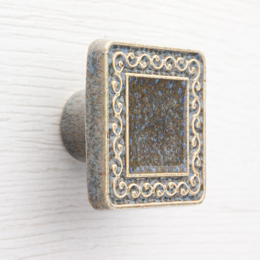 gałki do mebli Gałka do mebli szaro-brązowa, wz.17