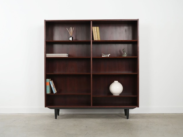 półki Regał mahoniowy, duński design, lata 70,  Carlo Jensen,  Hundevad