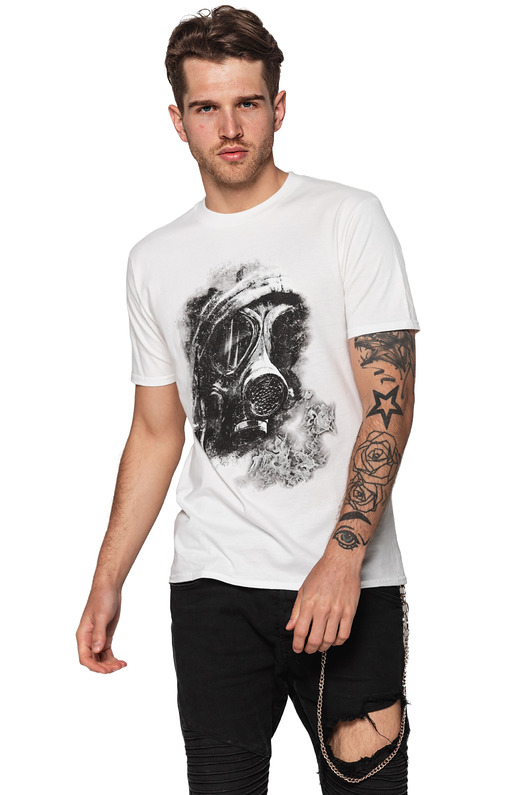 T-shirt męski UNDERWORLD Gas Mask UNDERWORLD