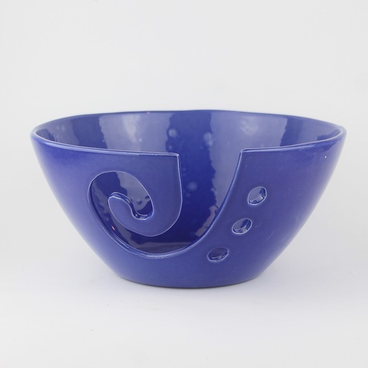 miski i misy Ceramiczna misa na włóczkę kłębki