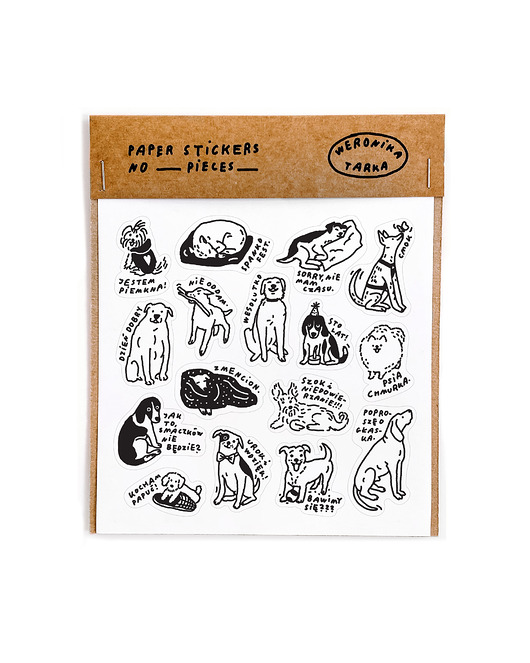 naklejki i wlepy Naklejki pieskowe