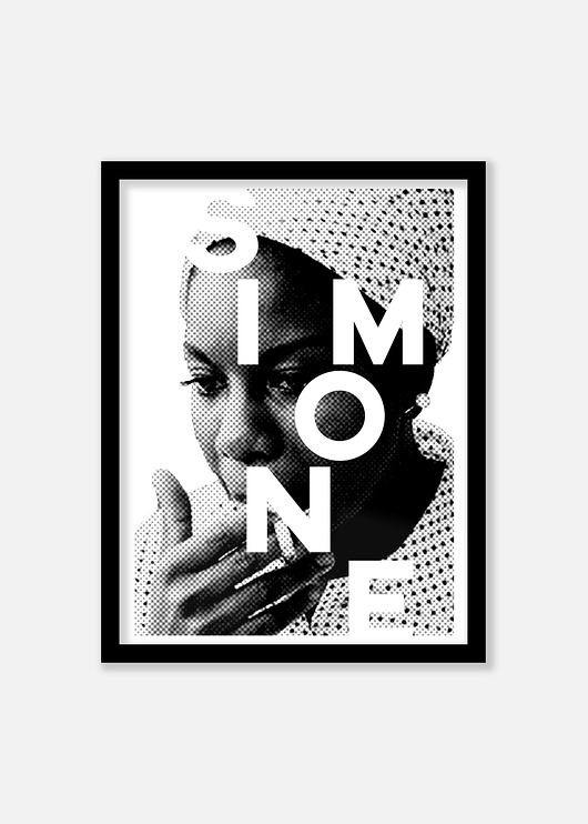 Simone Artist Plakat GAU Home