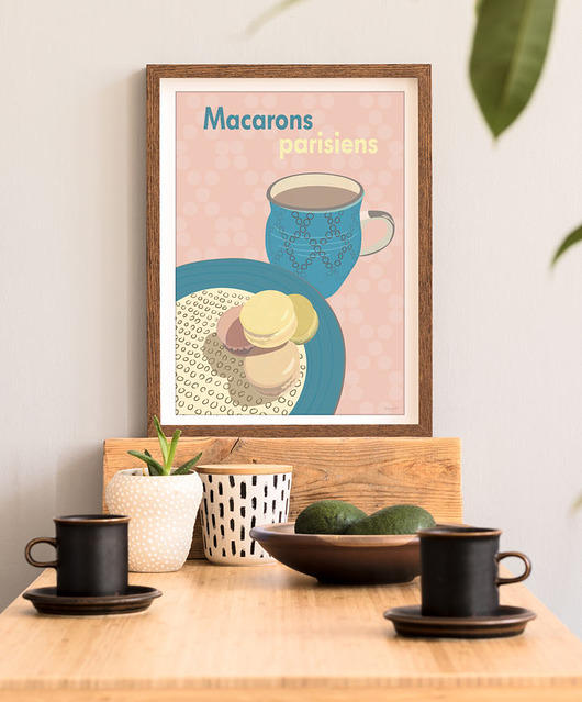 plakaty Makaroniki - plakat fine art, giclee