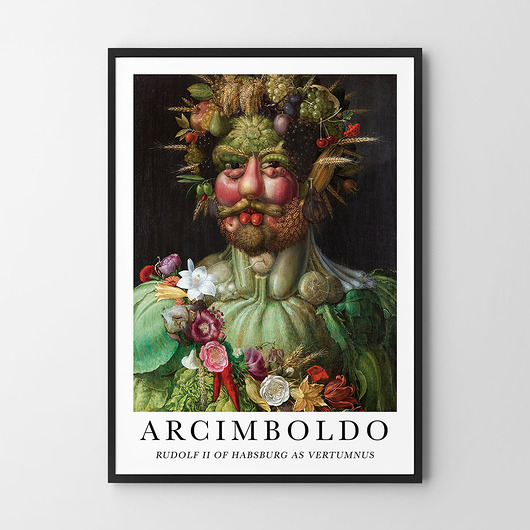 plakaty Plakat Arcimboldo WARZYWA owoce sztuka