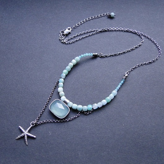 srebrne naszyjniki Naszyjnik Summer II