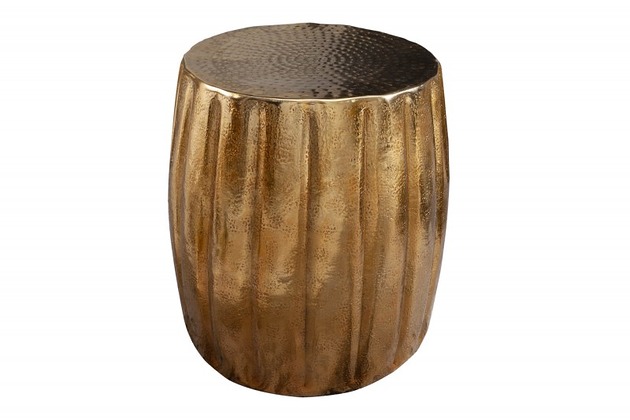 Stolik kawowy Marrakesh złoty aluminium 42cm Home Design