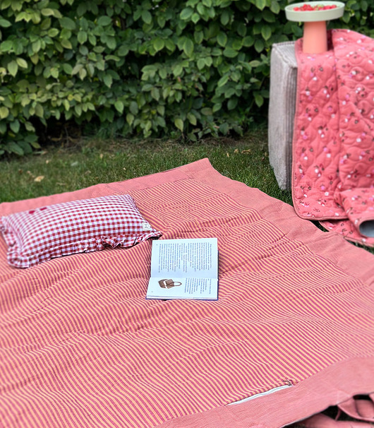 koce i narzuty Dalia Stripes - koc piknikowy xxl