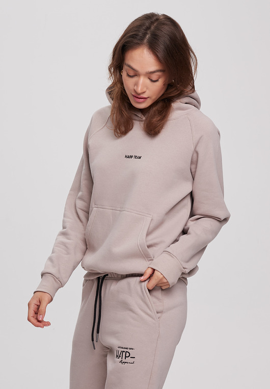 bluza z kapturem damska Bluza hoodie KOLLY Seashell damska