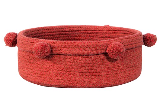 pojemniki na zabawki Kosz Basket Tray Brick Red