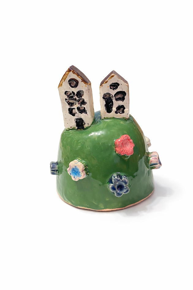 figurki i rzeźby Domek ceramiczny