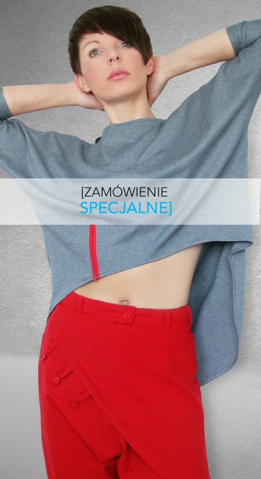 Bluza zielona ala pingwin momo fashion