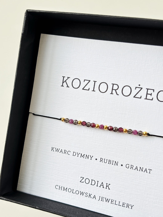 bransoletki na sznurku Zodiak bransoletka KOZIOROŻEC