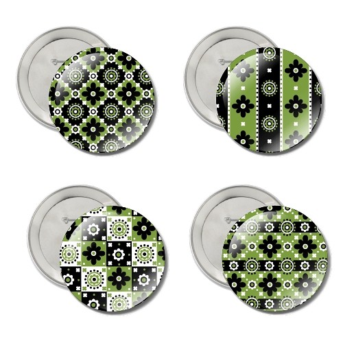 Get the Button green dizajn Modny Design
