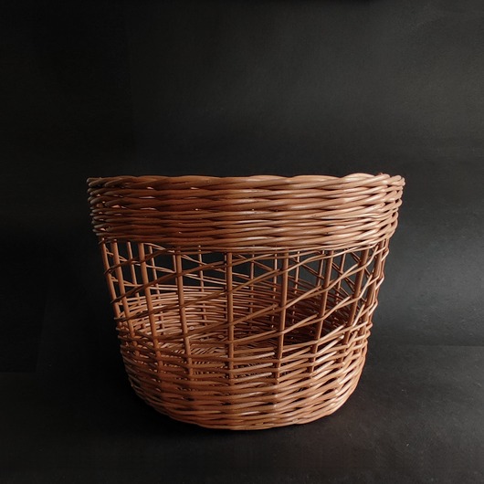 doniczki Wiklinowy kosz z ażurem