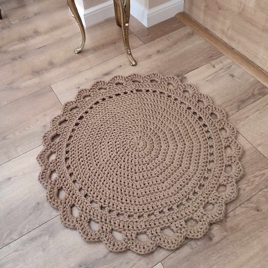 dywany Dywan okrągły ze sznurka 80cm