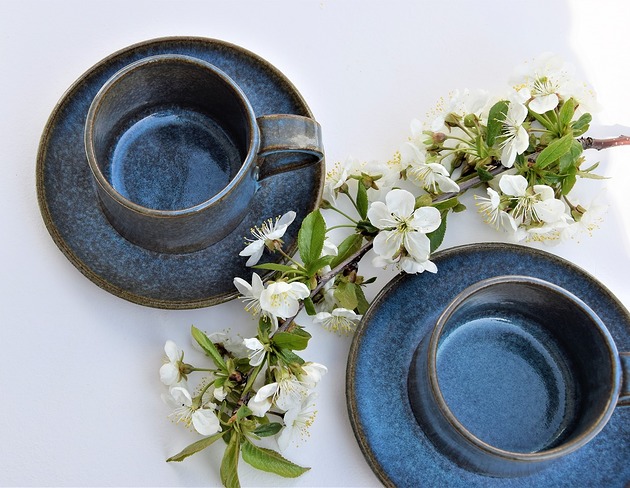 Filiżanka ceramiczna  Zestaw dla dwojga Ceramika Tyka