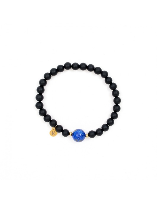 bransoletki z kamieni naturalnych Bransoletka z kamieniem serca i umysłu (Lapis lazuli)