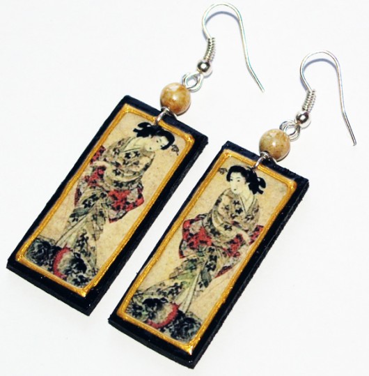 Geisha II abstrakcja