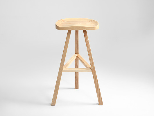 Stołek barowy HOOPER 82 – naturalny CustomForm