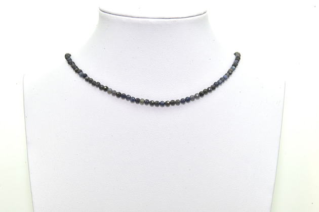 chokery Choker Naszyjnik krótki Szafir Kamień naturalny