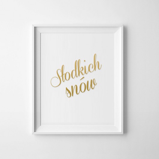 Obrazek Słodkich snów smalldesign