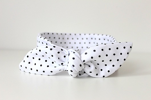 Opaska pin up groszki Talulla