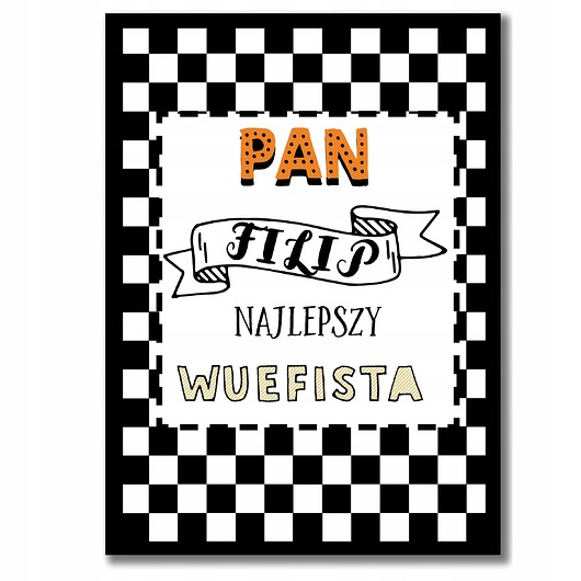 plakaty Dla nauczyciela, trenera plakat A4 z ramką