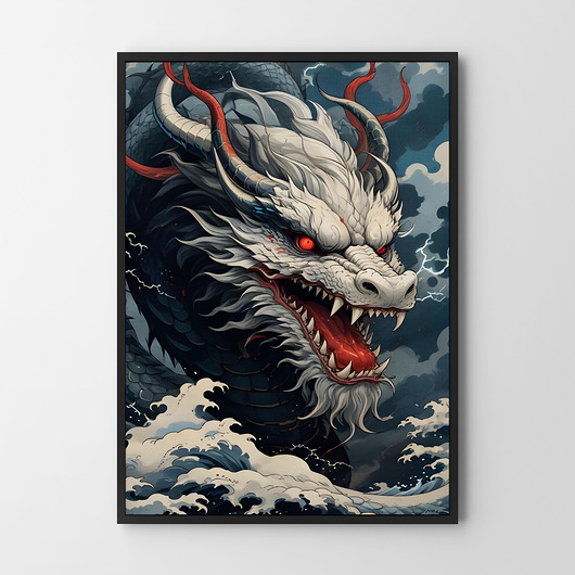 plakaty Plakat Smok v1 Azja