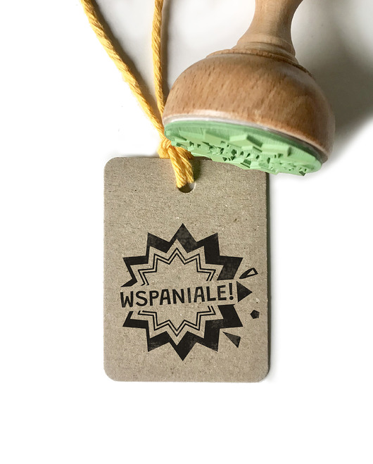 stemple WSPANIALE! stempel dla nauczyciela