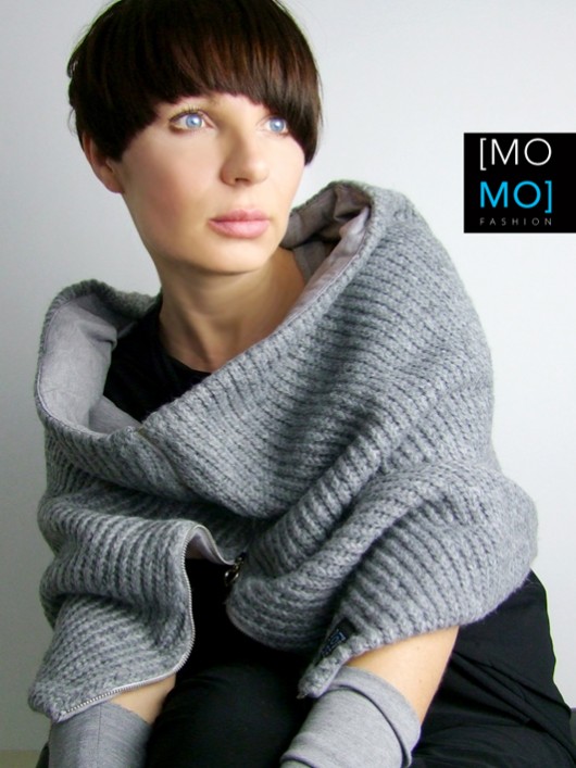 kardigany damskie sweter /tuba/ narzuta unisex od momo