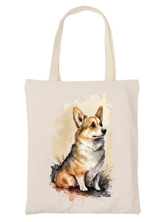 torby na zakupy Torba pies Corgi rasy psów prezent psia mama