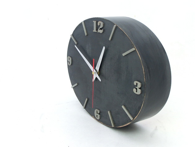 Zegar ścienny - szerokość 30,5 cm Clock Wood Studio